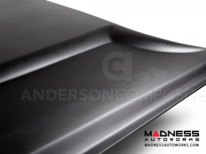 Ford Mustang Hood by Anderson Composites - Fiberglass - GT350r Style